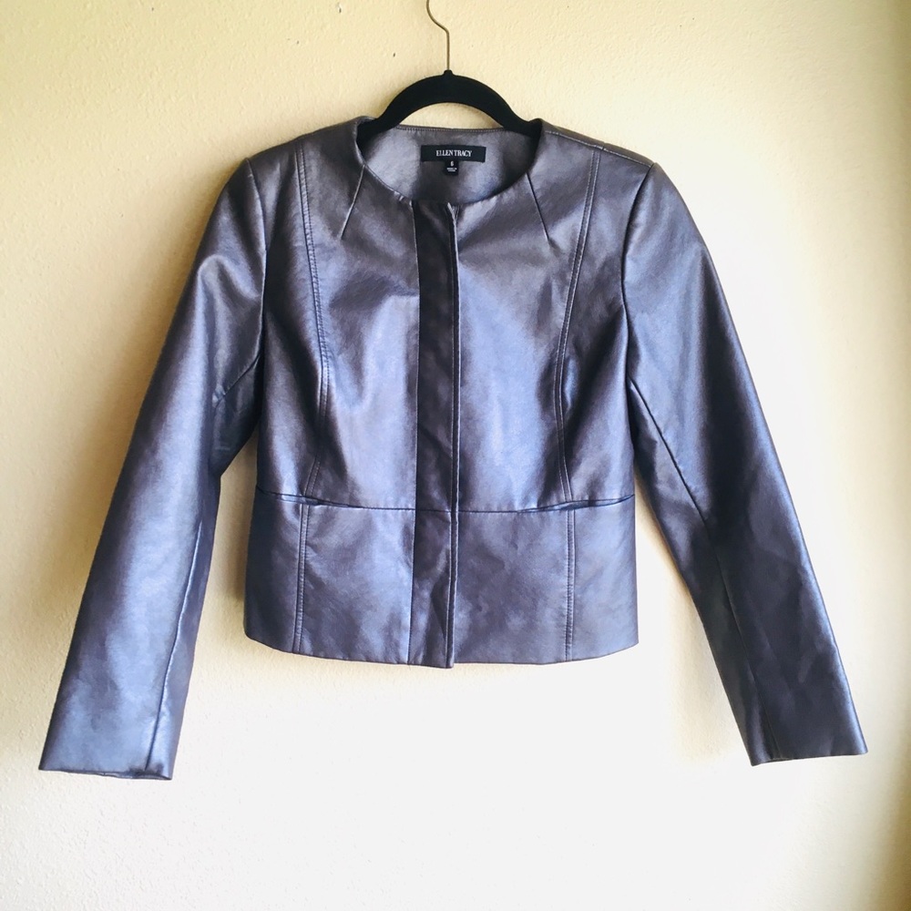 Faux Leather Jacket